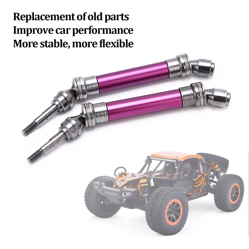 Detachable Front Drive Shaft Assembly for Traxxas Slash Rustler Vxl