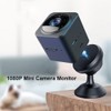 Mini 1080P Wireless Monitor Camera Smart WiFi Camera Built-in Battery