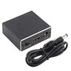 Digital Optical Fiber Analog HDMI Audio Splitter Aluminum Black 4K