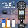 AIOMEST 6000WM-APP Digital Anemometer Handheld Wind Meter Wind Meter CFM