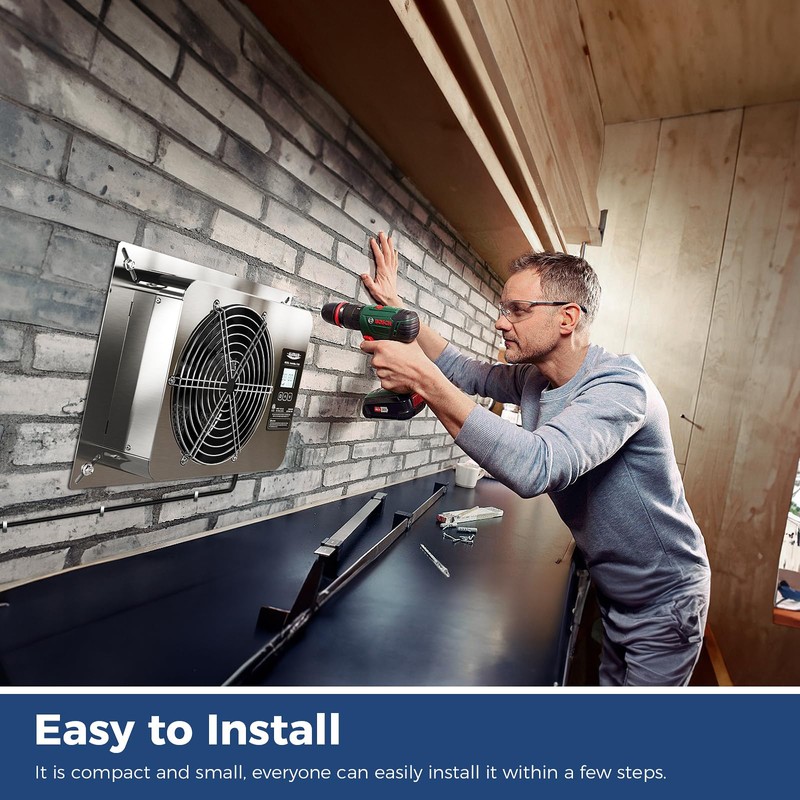 ALORAIR 570 CFM Crawl Space Ventilator Fan, IP55 Rated Basement