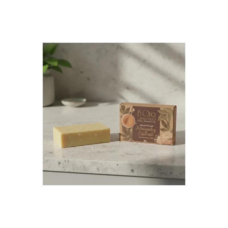 Jabon Avena Para Manchas Espinillas Pecas Complemento B Oro