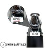 A-ONE Kitchen Blow Torch,Culinary Butane Torch Lighters Refillable Double Fire