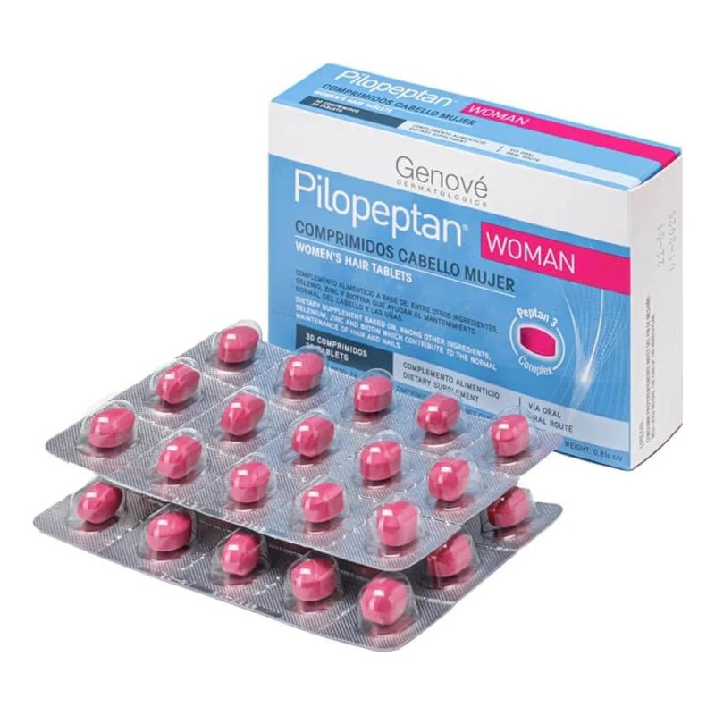Pilopeptan Woman 30 Comprimidos - Cuidado Capilar