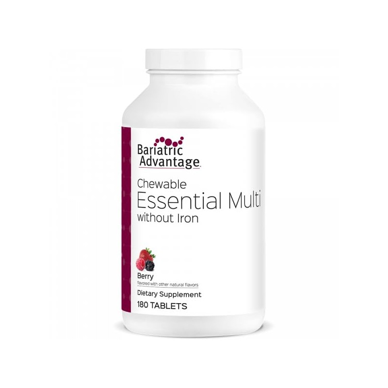 Bariatric Advantage Essential Multivitamin Without Iron - 200 DV of