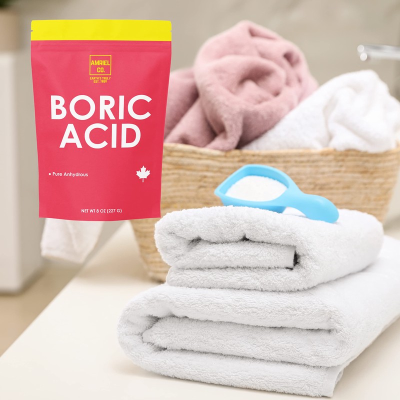 Boric Acid (8oz) | 99.9% Pure Industrial Grade |Anhydrous Fine
