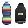xigua 2 Pack Car Seat Covers Mexican Serape Blanket Stripes