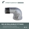 Supply Giant HNTO0012 1/2 in. MIP/FIP 90 Degree Street Elbow