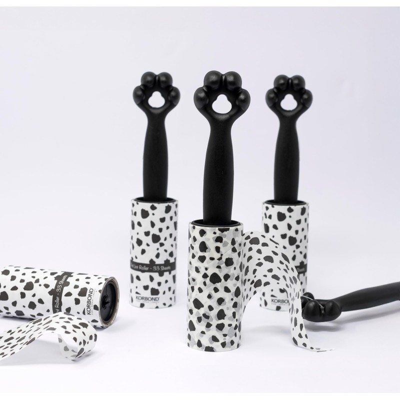KORBOND Pet Lint Roller 6 Pack - LIMITED EDITION -