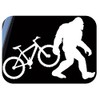 Bigfoot Mountain Bike TP 755 8 inch decal sticker sasquatch