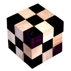 Knobelholz.de Snake Cube Level Nature S