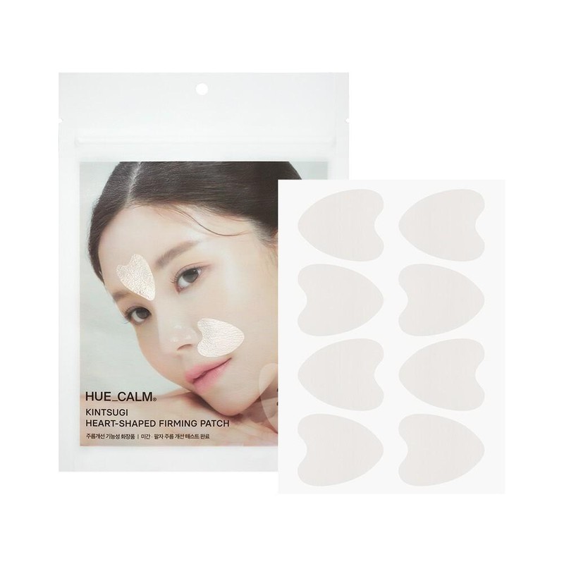 huecalm Kintsugi Heart-Shaped Firming Patch 24ea - huecalm Kintsugi Heart-Shaped