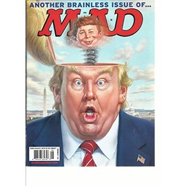 MAD MAGAZINE, ANOTHER BRAINLESS ISSUE OF AUGUST, 2016 # 540