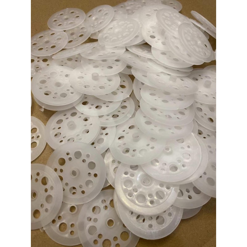 Amazleer Pack of 200 Plastic PP Washers 45 mm, Foam