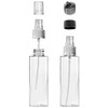 VViViD Empty Clear Plastic BPA-Free 4 Ounce Spray Bottles w/Twist