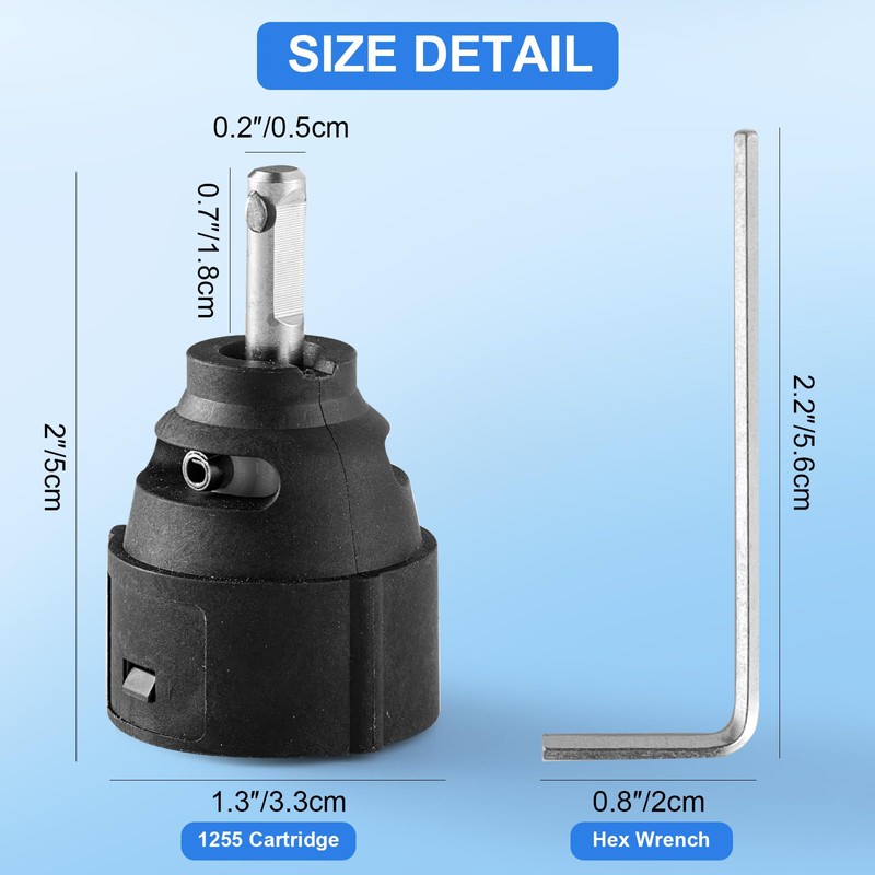 1255 Cartridge Replacement for Moen Single Handle Kitchen Lavatory Faucet,
