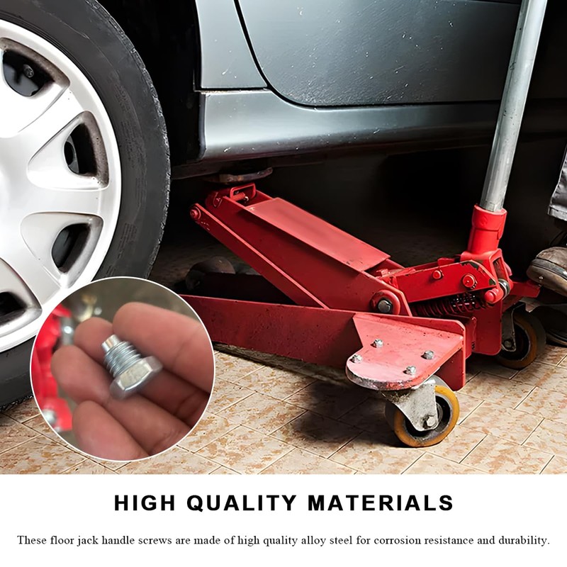 ZNDAW 2PCS Car Floor Jack Handle Bolts, 3 Ton 4