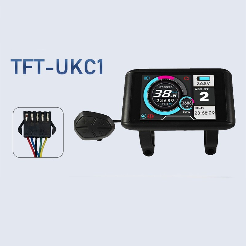Electric Bicycle Display Panel ABS 5V LCD High Definition Multifunction