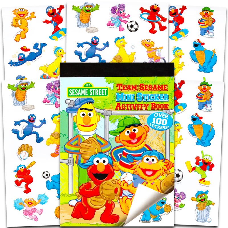 Sesame Street Reward Stickers & Activity Book - 100 Stickers!
