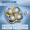 3Pack Pro 4 Replacement Blades Compatible with Skull & Pitbulls