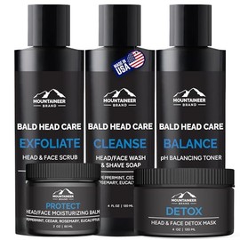 Mountaineer Brand Kit Definitivo para el Cuidado de la Cabeza Calva