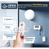 3 Speed Bathroom Fan with Humidity Sensor with Remote Control,