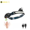 Hokolite 1300 Lumens 230° Wide Beam LED Headlamp Rechargeable Flashlights