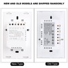 Intelligent WIFI Touch Switch Single Fire 1 Channel White AC