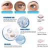 Augenpads,Augengel mit natürlichem Meereskollagen,Hyaluronsäure,Eye Pads für Geschwollene Augen,Eye Patches,Perlen-Augenmaske,für geschwollene