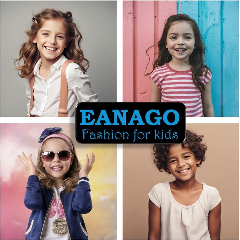 EANAGO Flower Handbag for Children – Modern Shoulder Bag with