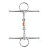Full Cheek Snaffle Bit With Copper Peanut Stainless steel for
