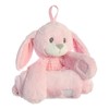 EBBA Little Pitter Pattern Bunny Napping Pal Plush Blanket 28"