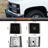 Bestview Front Turn Signal Corner Light Assembly, Upper Lower Side