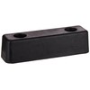 Buyers Products B5760 Molded Rubber Bumper, 2 X 2-1/4 X