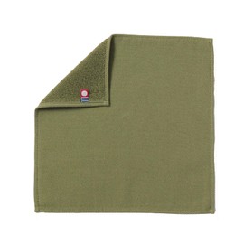 Honda Towel, Handkerchief, Imabari Towel, Monori Imabari Gauze Handkerchief, Gauze & Pile, Approx. 9.4 x 9.4 inches (24 x 24 cm), Made in Japan, Military Green