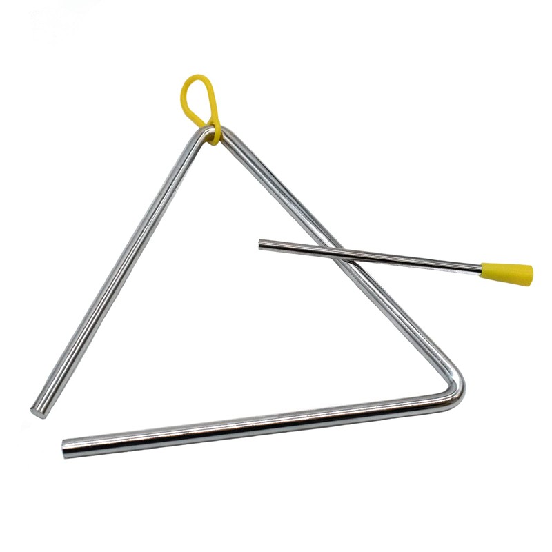 TRIXES 7 Inch Triangle Musical Instruments - Play with Percussion