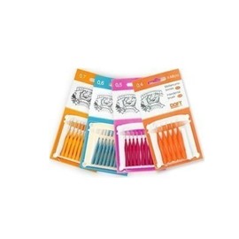 Doft Interdentals Brushes 0.6, 8 pcs