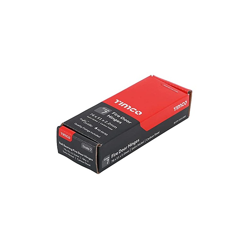 TIMCO Fire Door Hinge for Internal Residential Doors - Ball