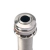EXCEART End Pin Output Jack Guitar Stereo End Pin Brass