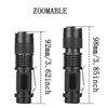 XYSRZ 4 Pack One Mode Green Light Flashlight with Clip