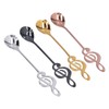 304 Stainless Steel Spoon Innovative Musical Notes Stirring Spoon for