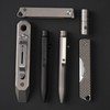KeyUnity KR00 EDC Pocket Pry Bar Bit Bar Titanium Multitool