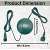 5/8 inch Plug Power Cord with On/Off Foot Switch Raintight