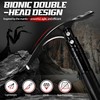 FUSIONKEI Pick Axe 8 in 1, Folding Pickaxe Mattock with