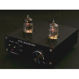 FX-AUDIO- TUBE-01J Vacuum Tube Preamp (Line Amplifier) NFJ Original Model (Black)