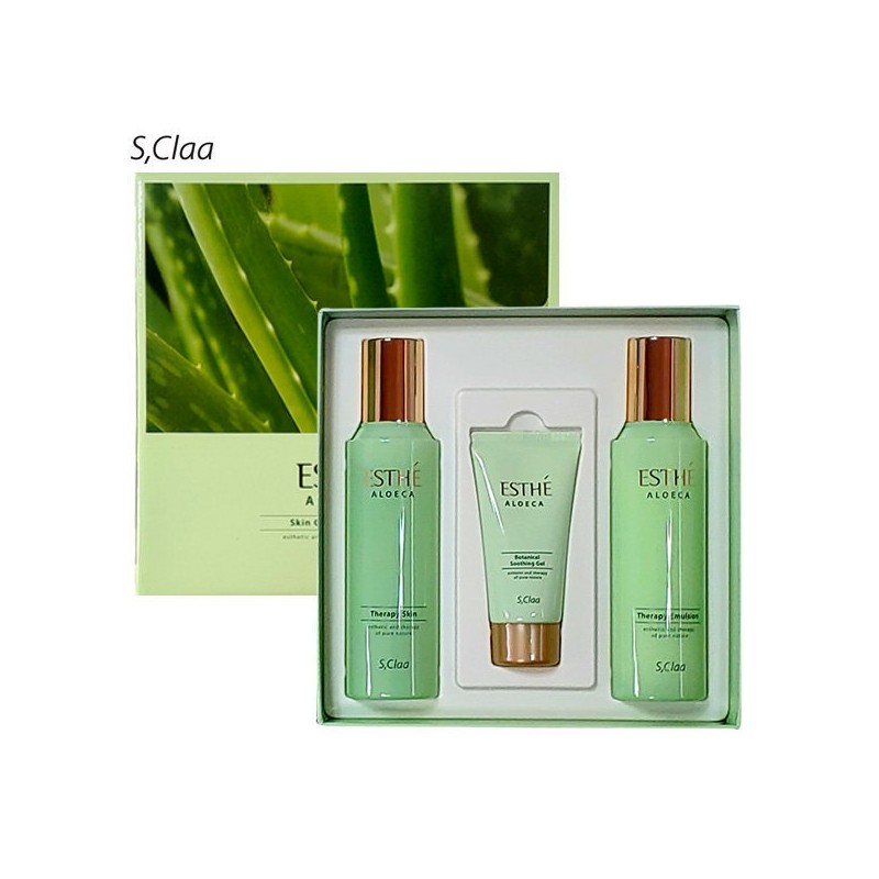 Enprani S-Clara Este Aloe 2-Piece Set/Cosmetics / 엔프라니 에스클라 에스테