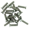 M1 (1mm x 2mm) Slot Countersunk Machine Screw (Bolt) -