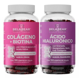 Solanum Pharma Belabear Colageno + Acido Hialuronico Solanum Twopack Sfn