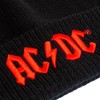 AC/DC – AC/DC Logo Black Beanie, black