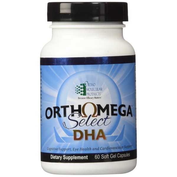 Ortho Molecular - Orthomega Select DHA- 60 Soft Gel Capsules
